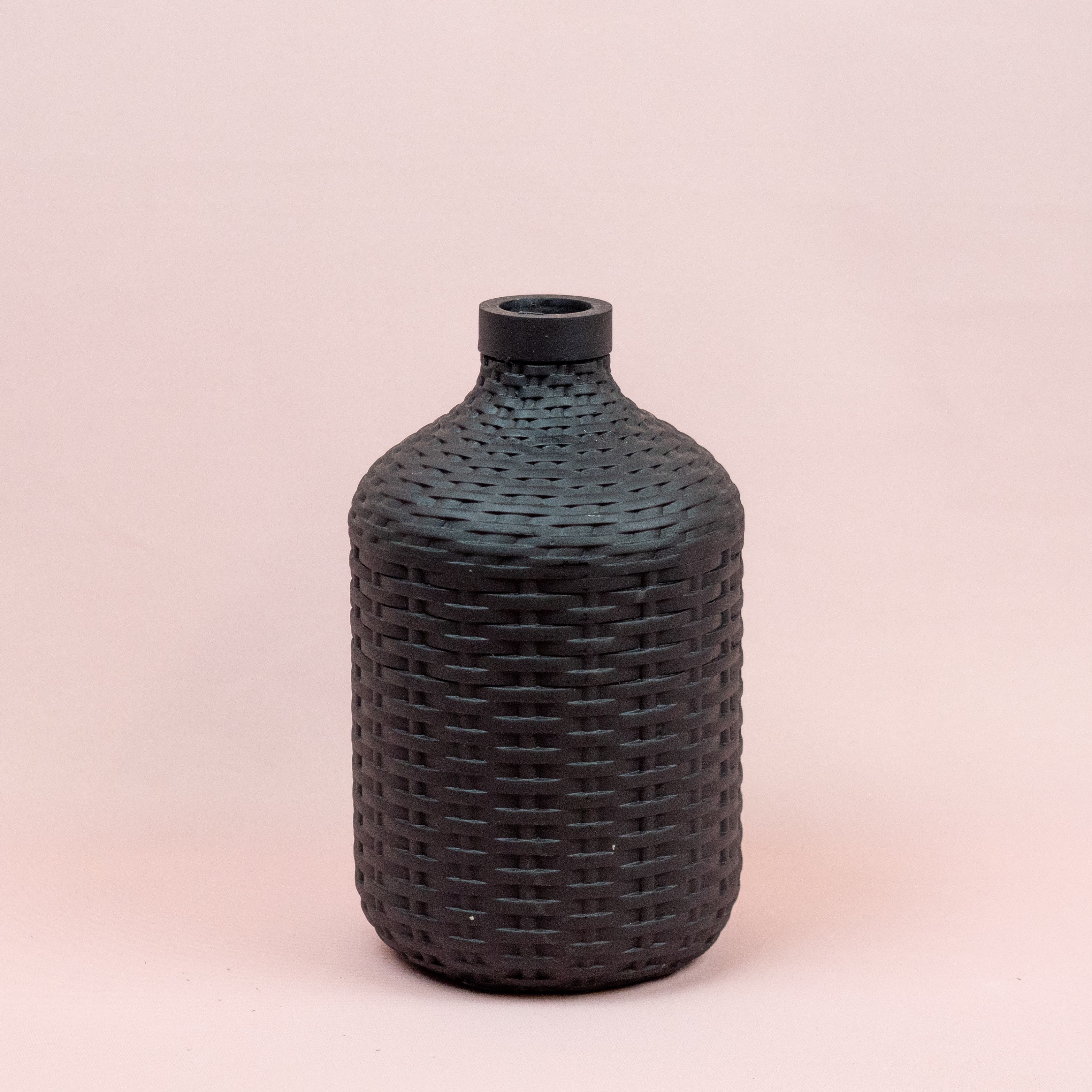 Vase BLACK, Gr. L, Schwarz